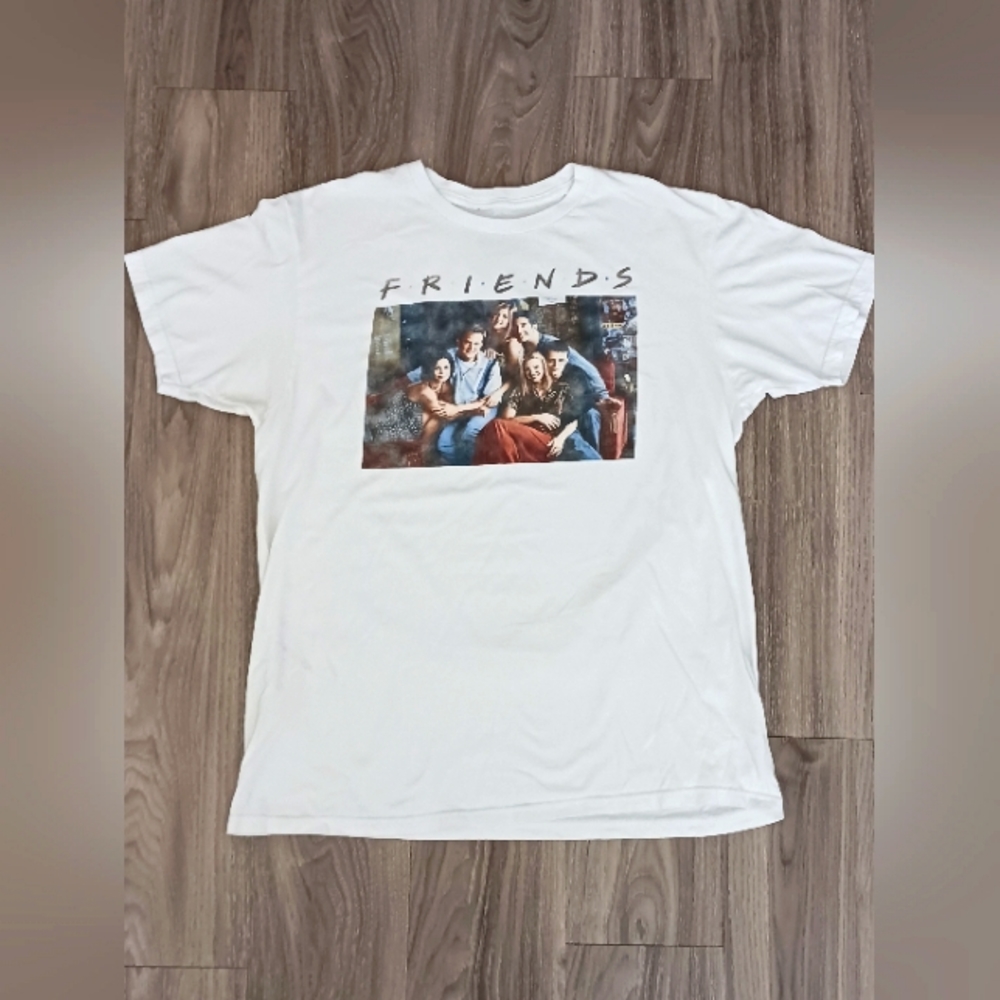 Friends Television Series T Shirt Large Men Made In Mexico Pre-owned